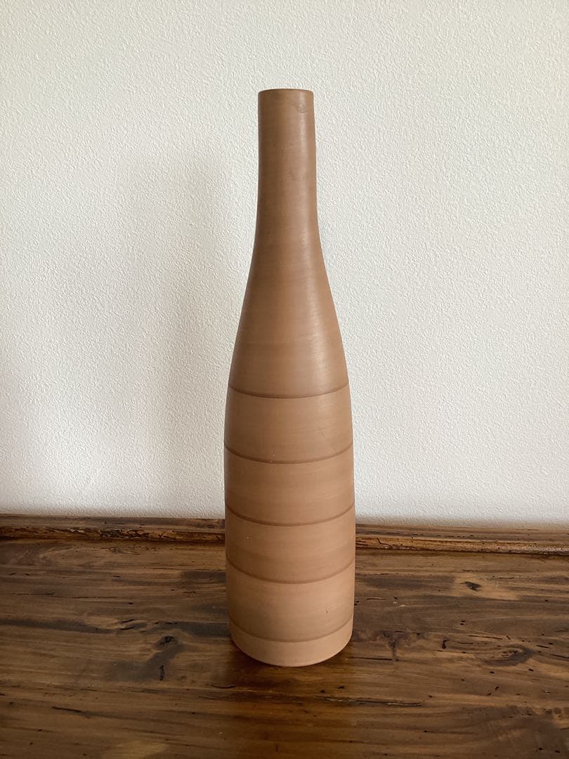 リナメナルディ　イタリア　陶器　花瓶　ボトル型　モダン