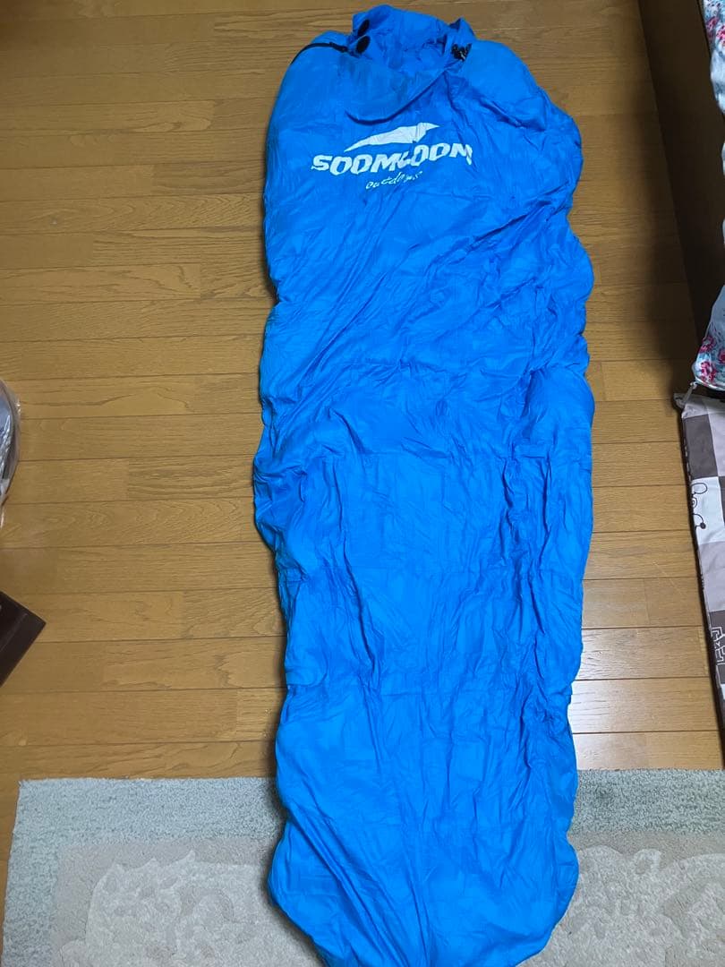 SOOMLOOM 青色 ダウン　シュラフ