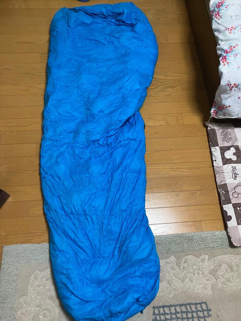 SOOMLOOM 青色 ダウン　シュラフ
