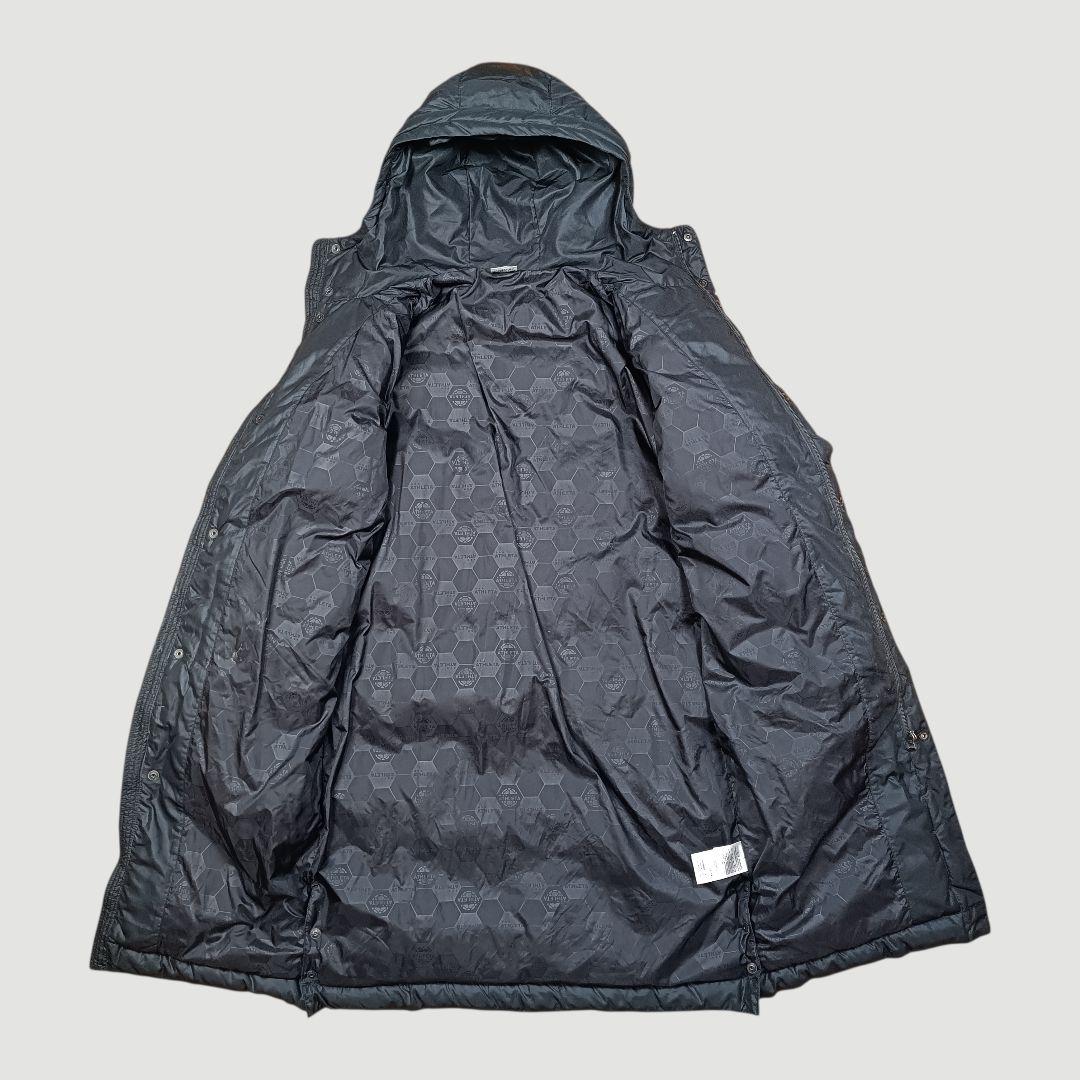 ATHLETA 中綿ベンチコート ブラック160サイズ