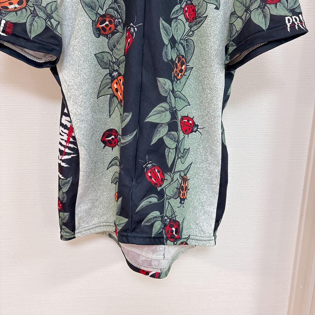【希少】Primal Wear サイクルジャージ てんとう虫 総柄 ヴィンテージ