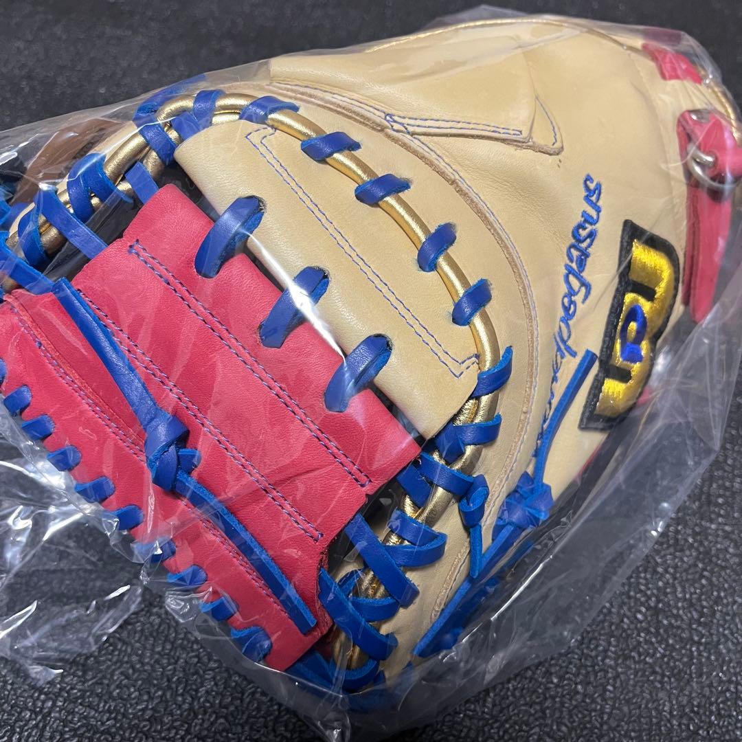 ワールドペガサス 軟式 野球 グローブ キャッチャーミット 大人用 144