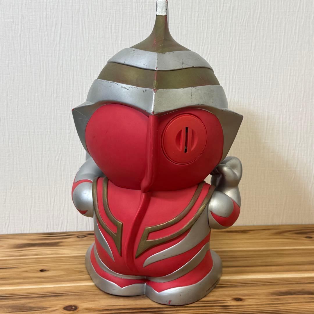 【動作確認済み】ウルトラマン貯金箱　ガイア　　喋る　巨大貯金箱　高さ約35cm
