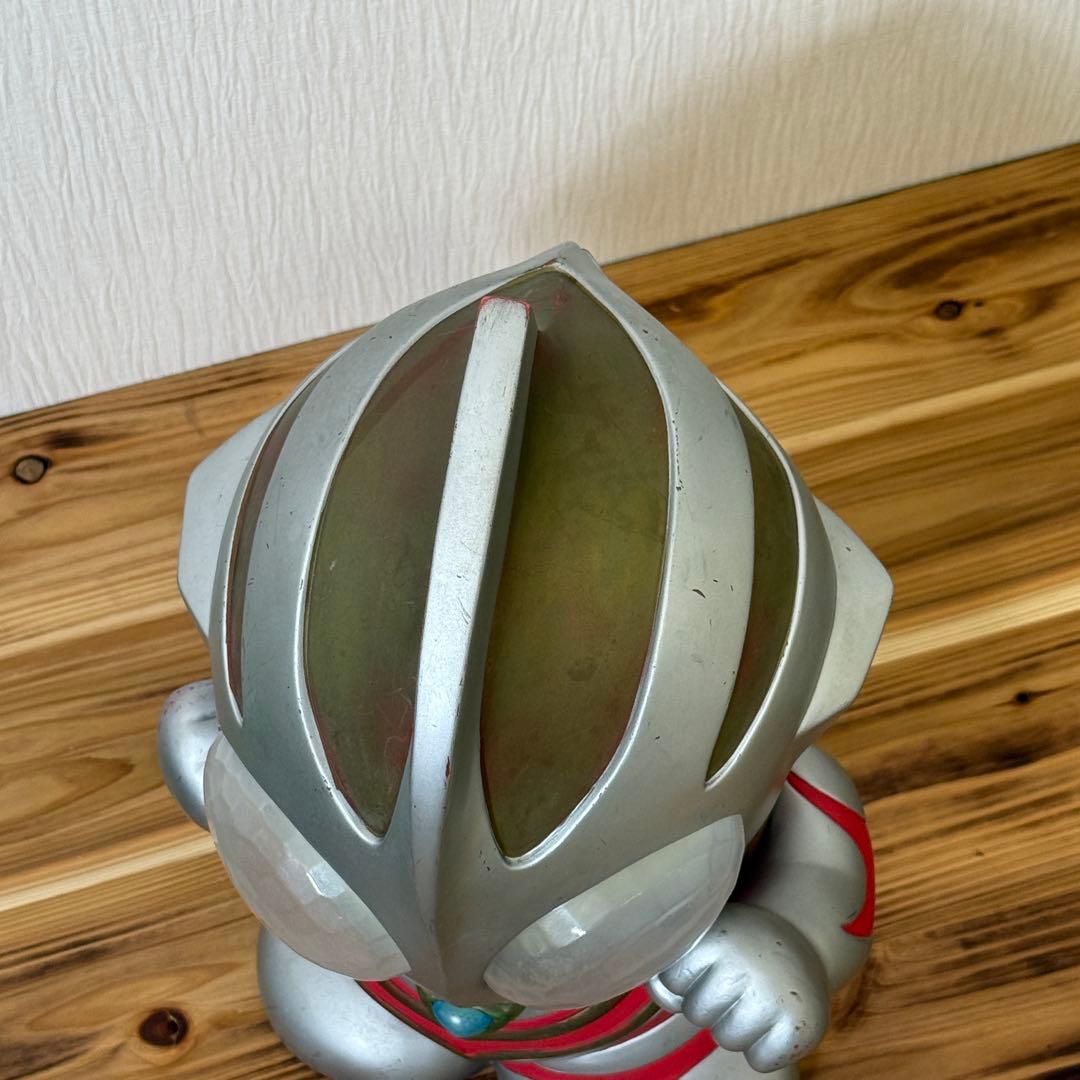【動作確認済み】ウルトラマン貯金箱　ガイア　　喋る　巨大貯金箱　高さ約35cm