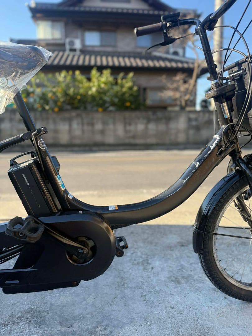ヤマハ電動アシスト自転車 ブラック