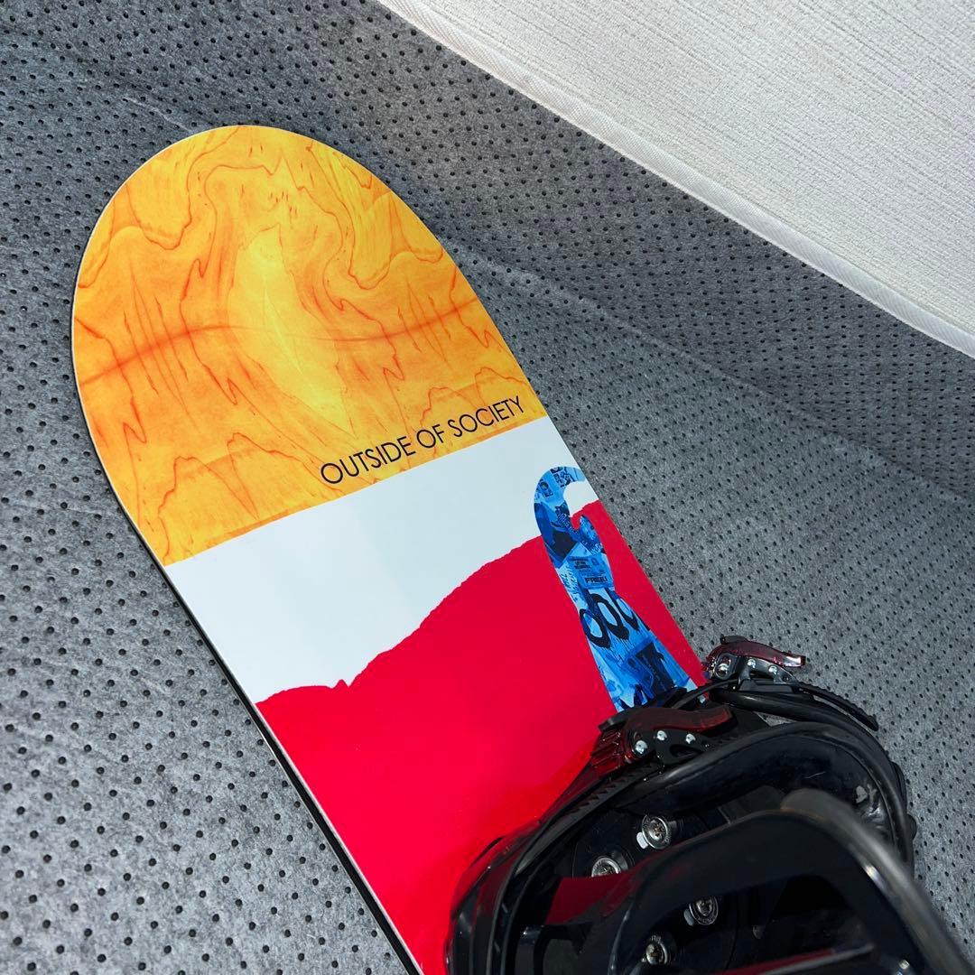 ５回使用 140cm HOLIDAY ADDICT×SALOMON PACT S