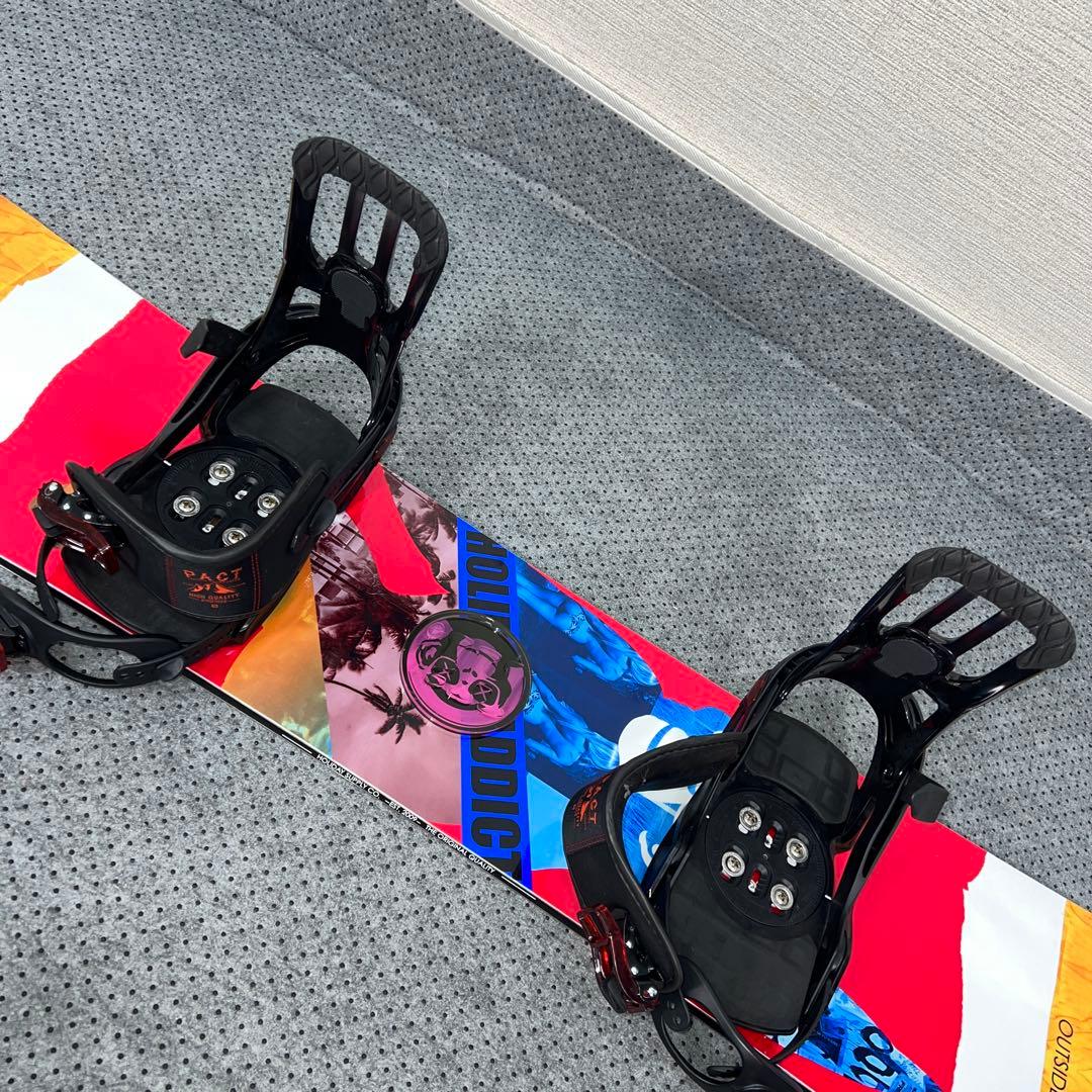 ５回使用 140cm HOLIDAY ADDICT×SALOMON PACT S