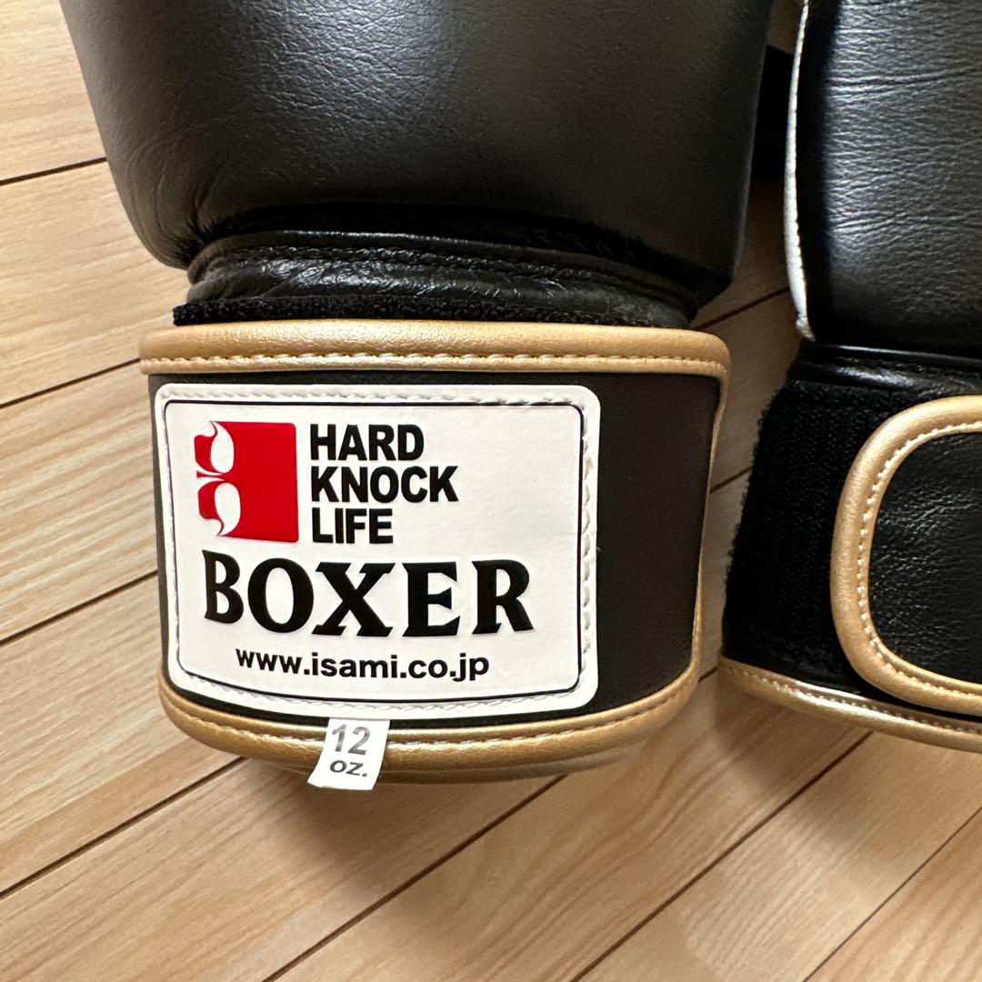 【美品】 ISAMI BOXER ボクシンググローブ 12oz