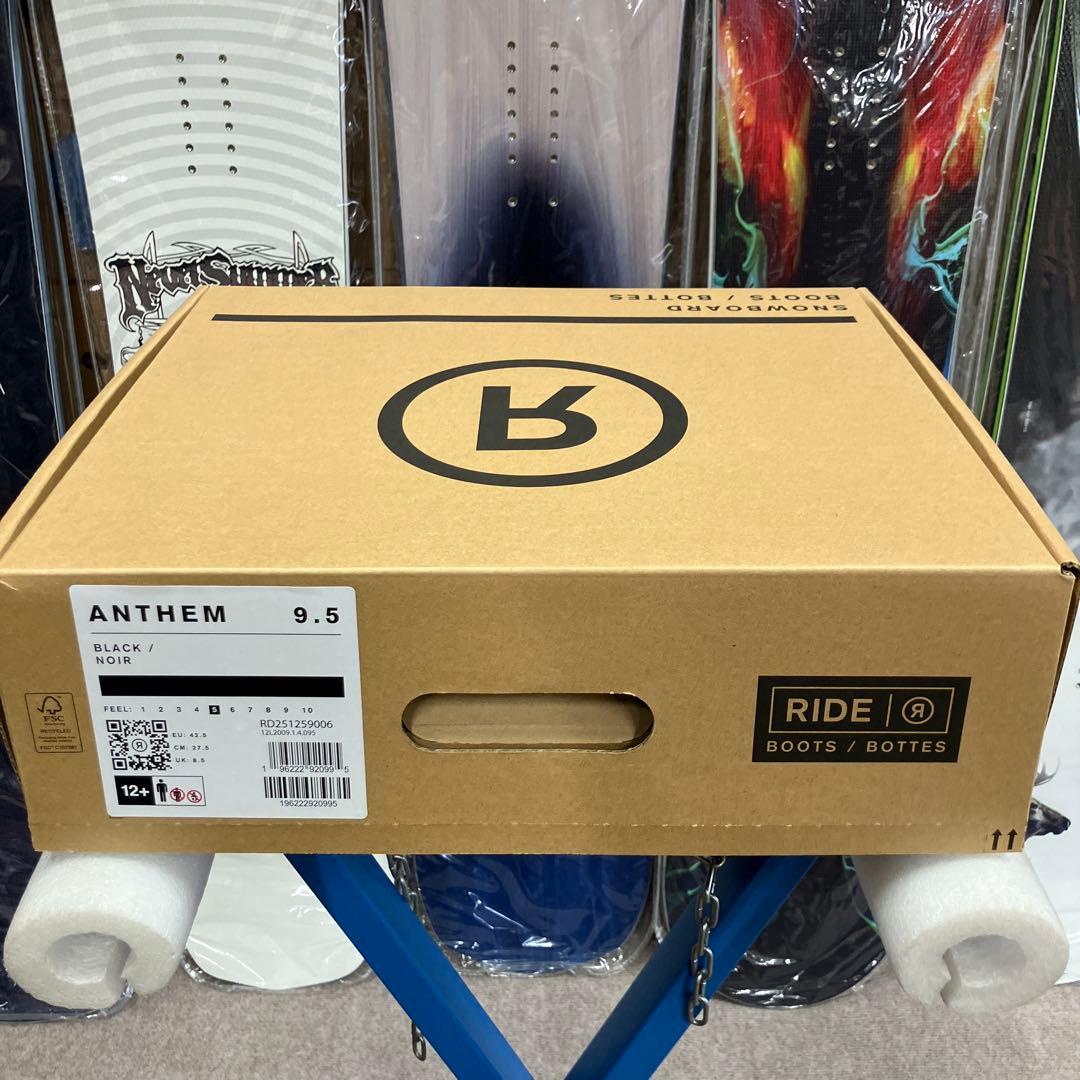 【新品】25-26 RIDE ANTHEM 27.5cm スノーボードブーツ