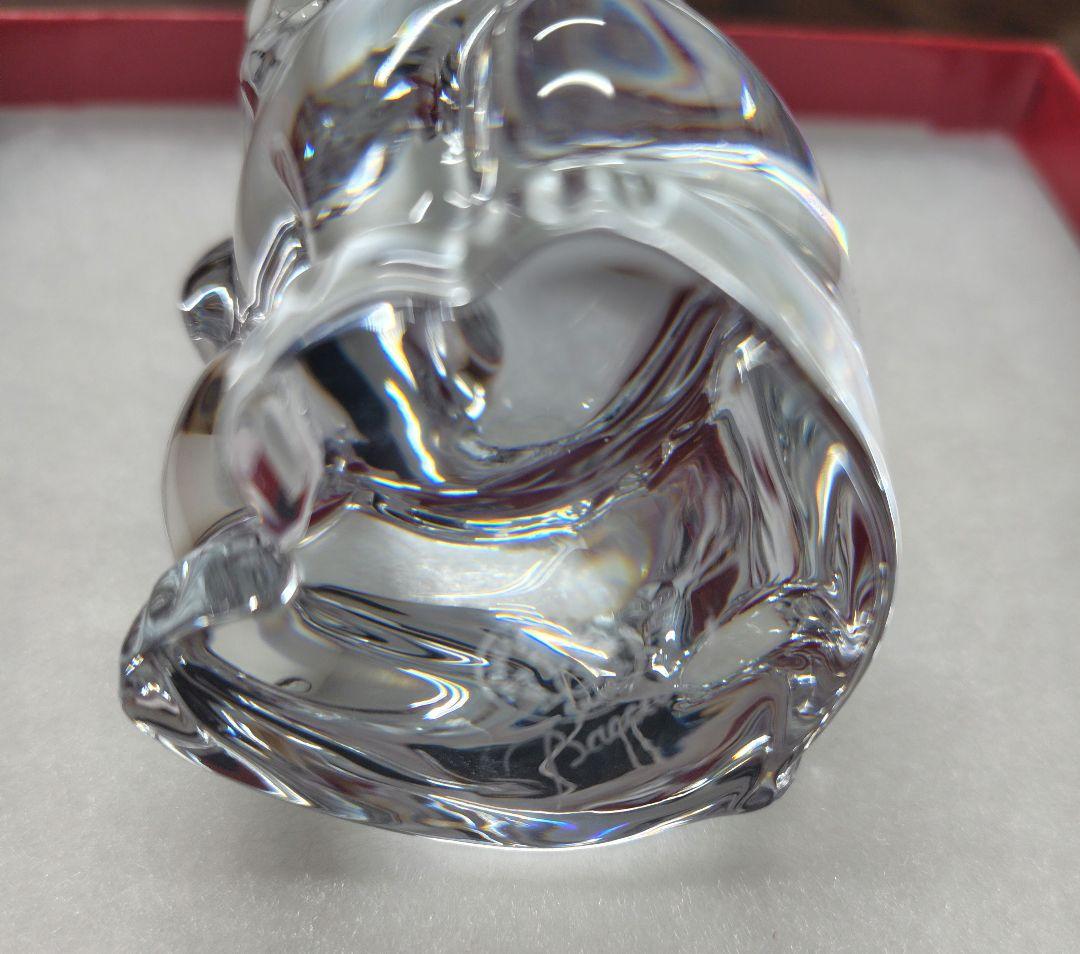 Baccarat 招き猫 置物