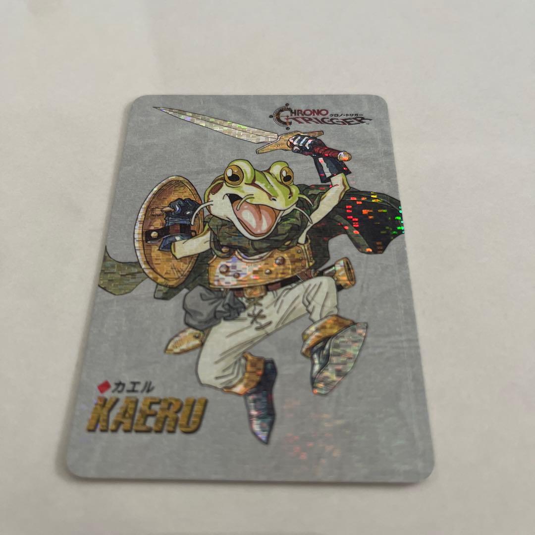 非売品！クロノトリガー スペシャルカード　 クロノ・ロボ.・カエル×2・魔王×2