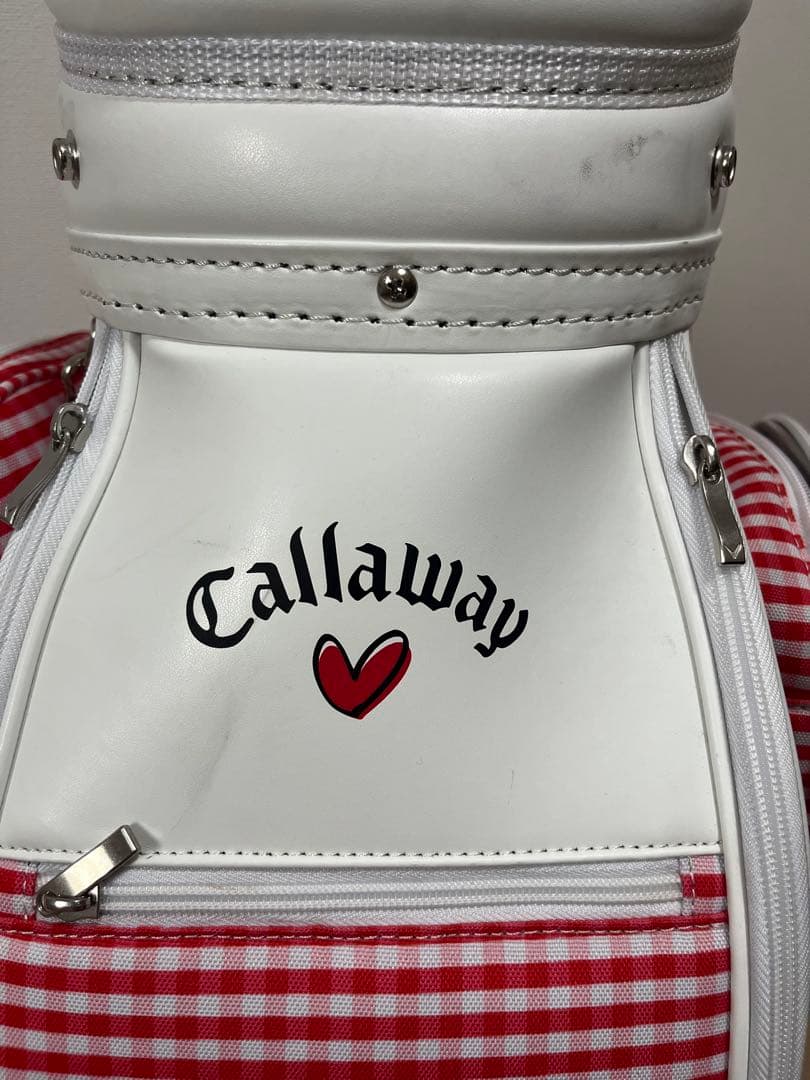 【最終値下げ】callaway ラブキャロウェイ キャディバッグ レッド