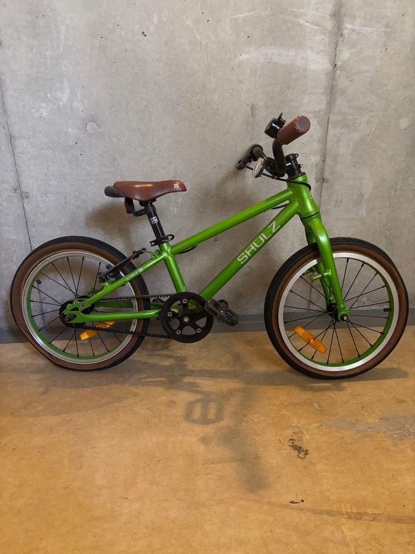 SHULZ 「シュルツ」 子供用自転車 緑色 小型