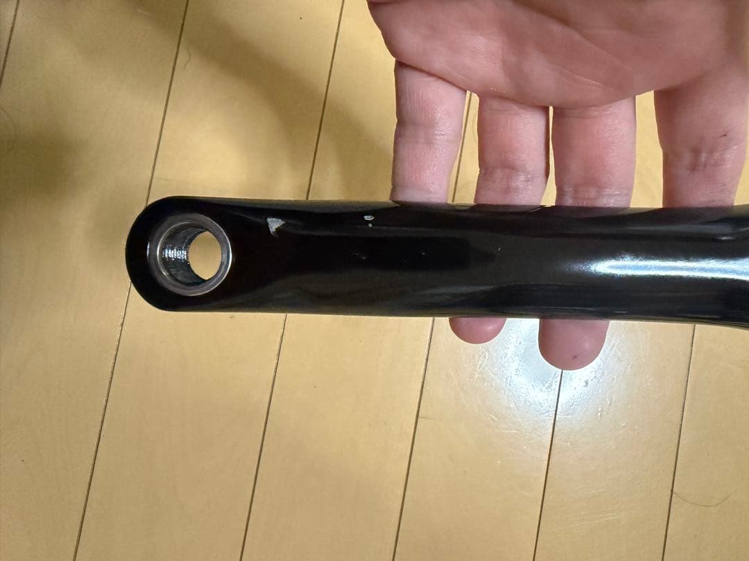 DIXNA LA CRANK 165mm ブラック クランクセット