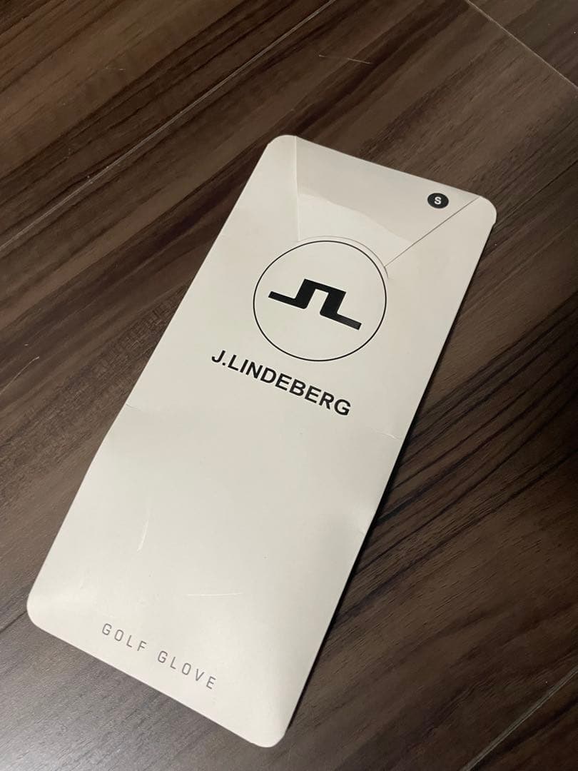 J.LINDEBERG ゴルフグローブ ネイビー/ホワイト