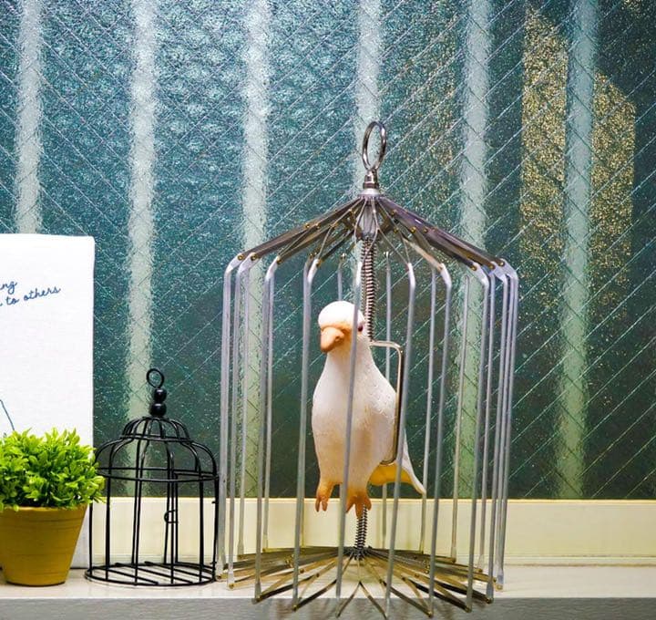 手品 マジック 鳥かごの出現 バードケージ シルバー 銀　大　アピアリングバード