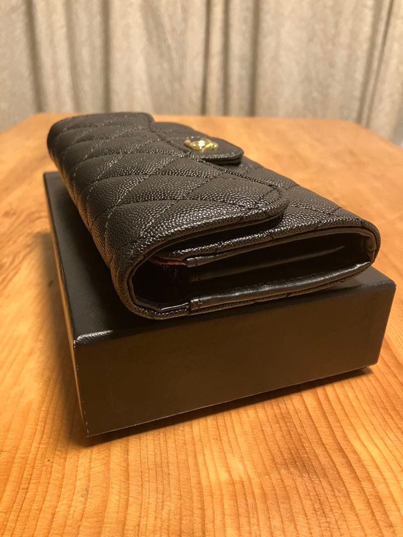 【非売品】CHANEL ブラック キルティング 長財布