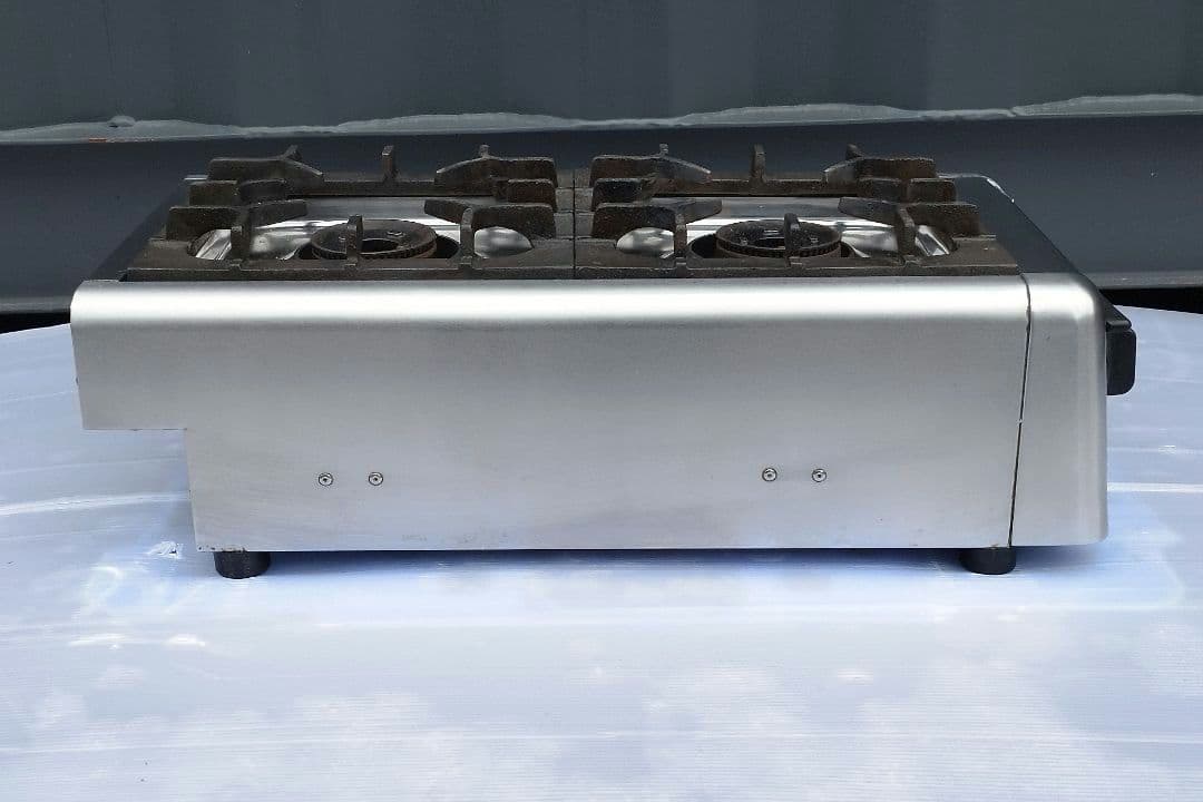 LPガス専用 2017年製 マルゼン 業務用 ガスコンロ 2口 M-822DC