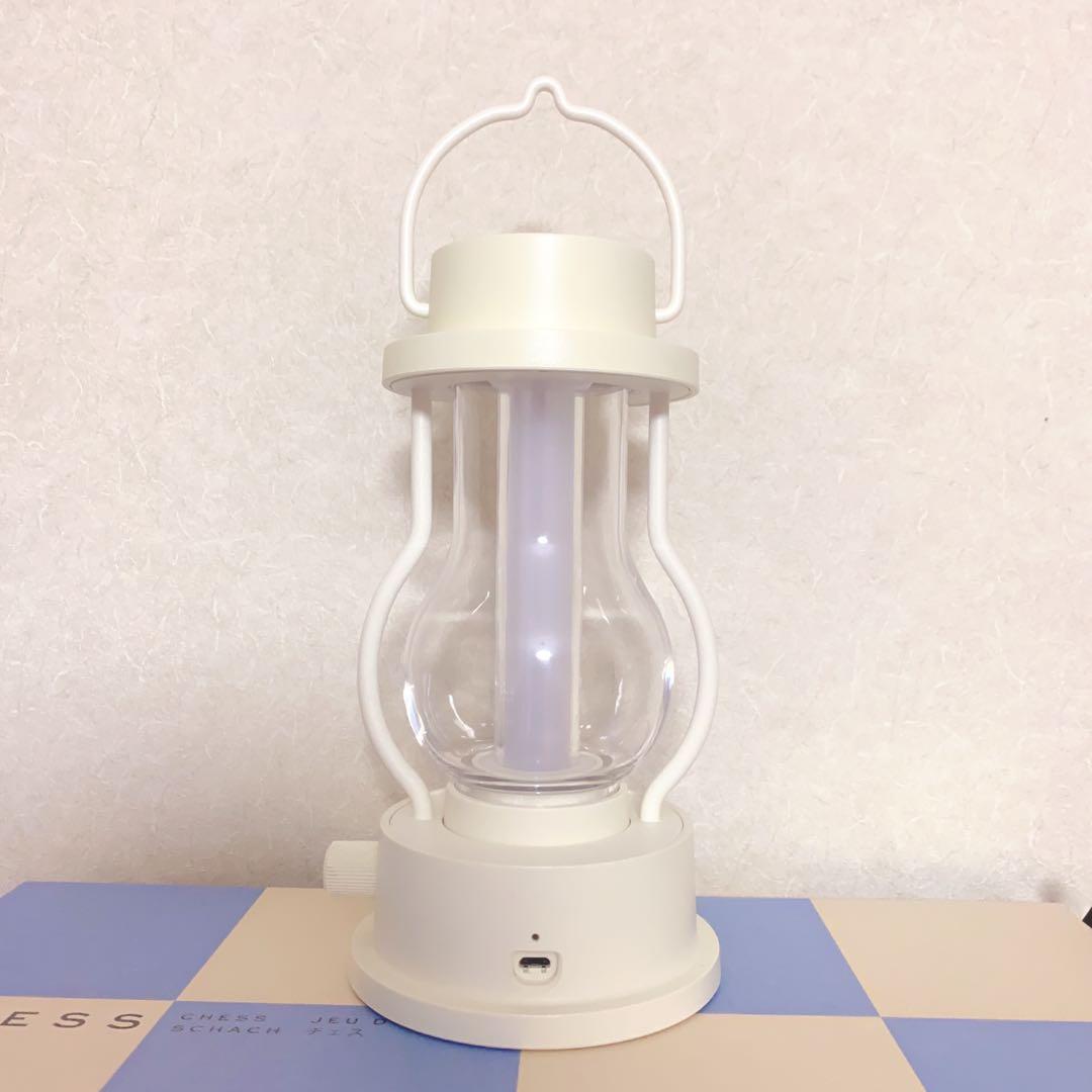 ✴︎クマゴン✴︎ BALMUDA LEDランタン　ホワイト