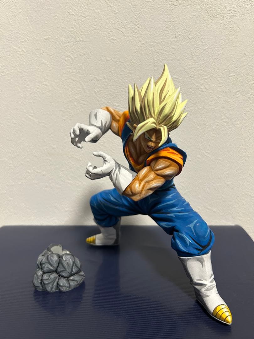 ドラゴンボール フィギュア リペイント 超サイヤ人 ベジット 2次元彩色