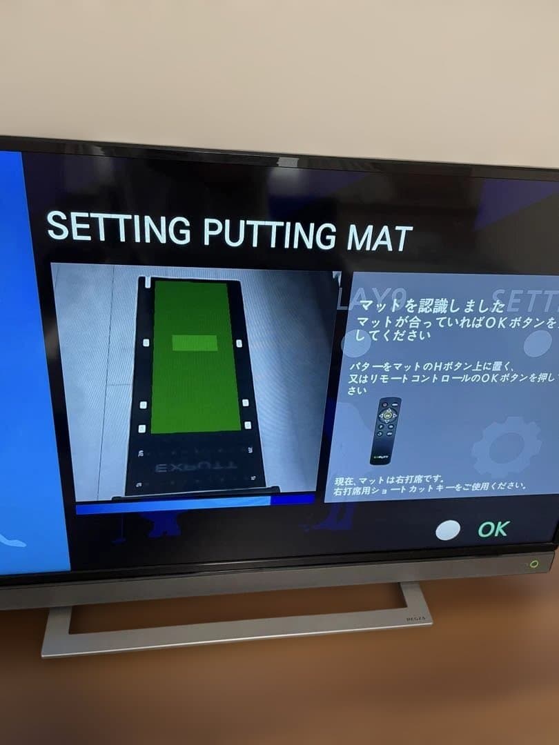 EXPUTT EX300D ゴルフパターシュミレーター　ゴルフ練習 パター練習