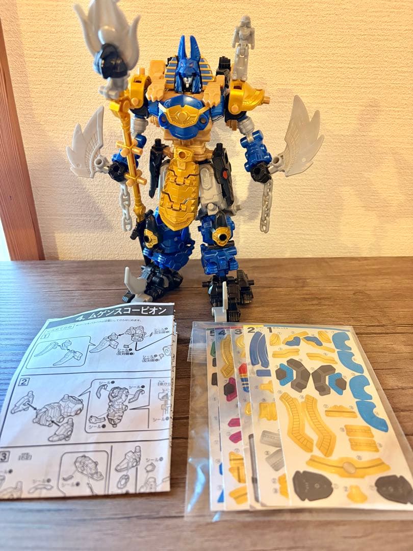 美品 DXムゲンファラオ 豪華塗装版 セットver 食玩 ムゲンバイン