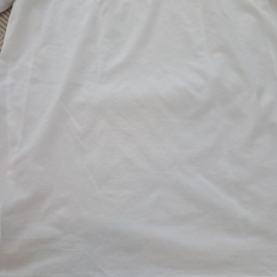 【美品】オークリー シャツ モックネック 半袖 白 ホワイト ゴルフ