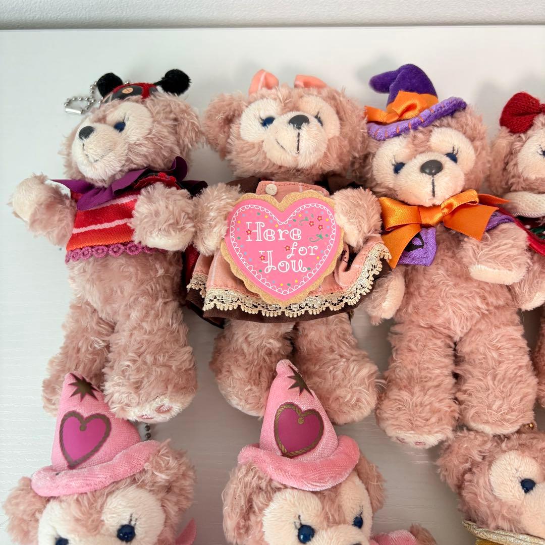 ディズニー シェリーメイ ダッフィー ジェラトーニ ぬいぐるみバッジ まとめ売り