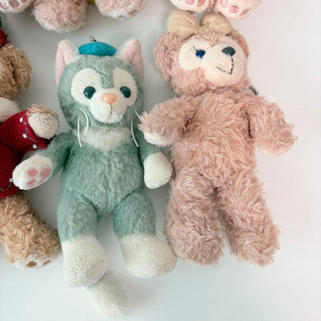 ディズニー シェリーメイ ダッフィー ジェラトーニ ぬいぐるみバッジ まとめ売り