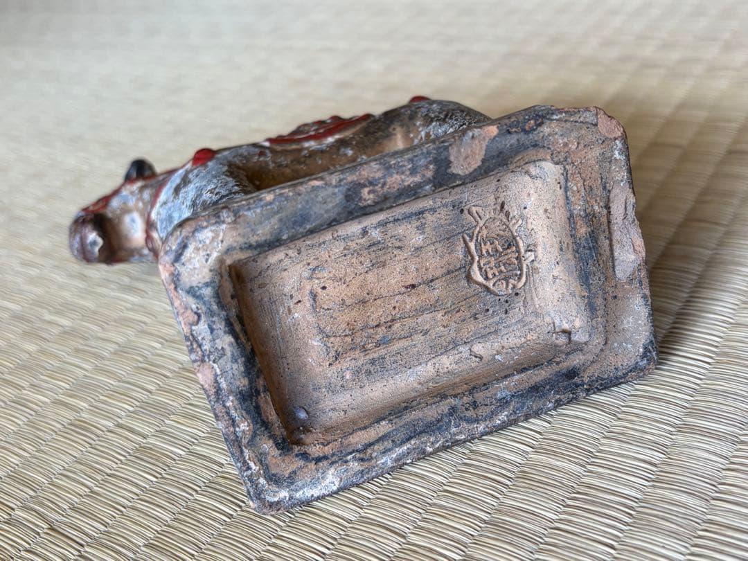 琉球古典焼 馬 陶器製の装飾馬像