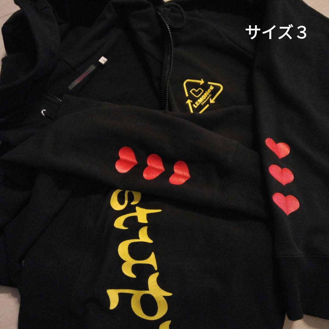 ｈｉｄｅ　ＬＥＭＯＮｅＤ　レモネード　パーカー　フーディー　上着　サイズ３
