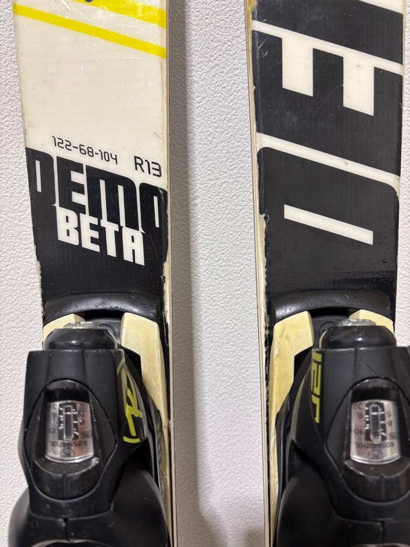 送料無料 ロシニョール スキー板 DEMO BETA 166cm
