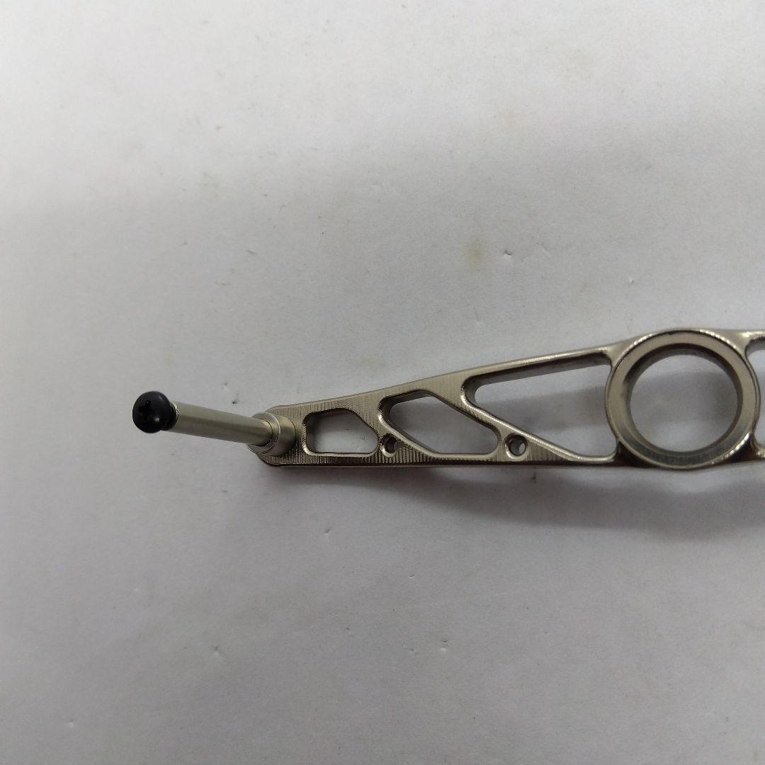 リブレハンドル クランク120 ノブ無プレートのみ 中古品