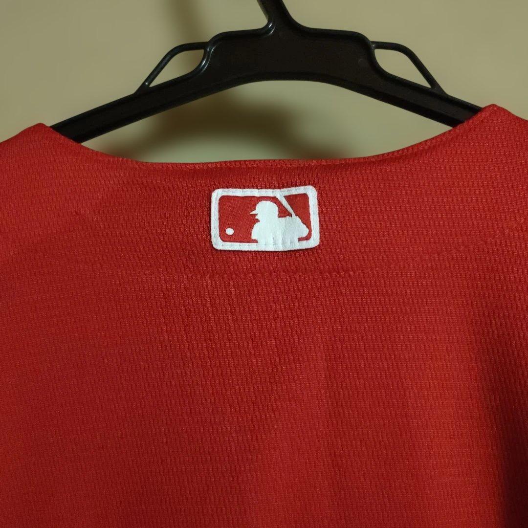 ブルージェイズBLUE JAYS ユニフォーム レッド(150)