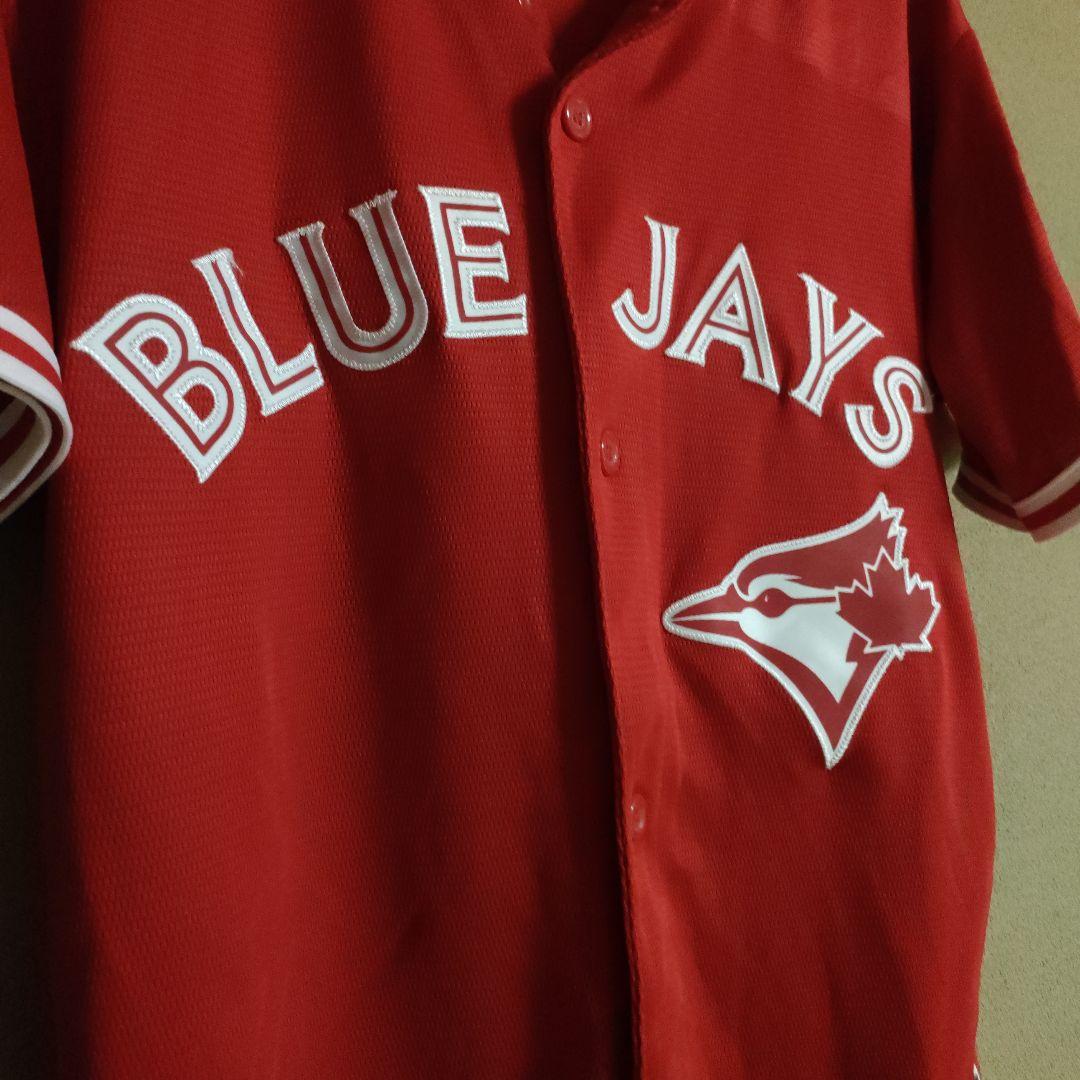 ブルージェイズBLUE JAYS ユニフォーム レッド(150)
