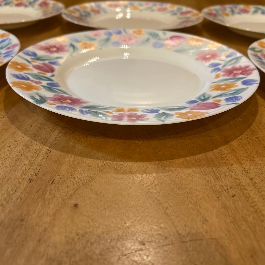 Vintage ARCOPAL Floride France Salad 6枚