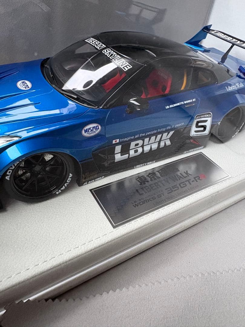 ミニカー 1/18 MakeUP LB-Silhouette WORKS 35GT-R