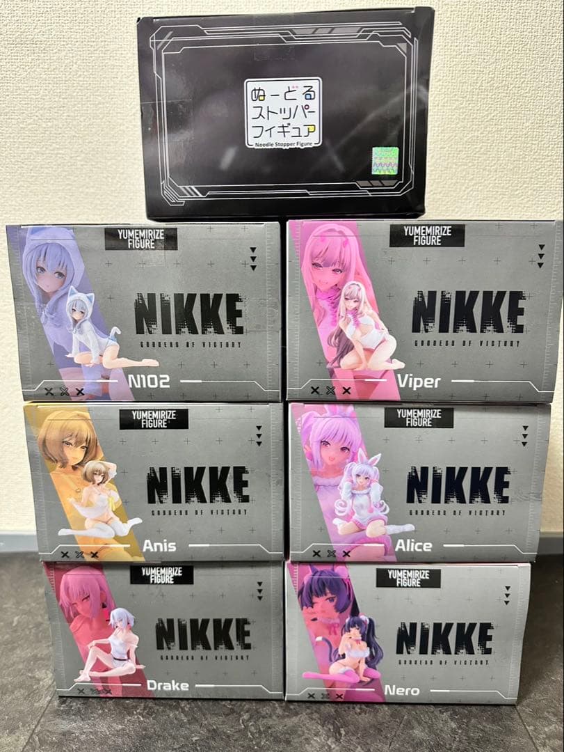 勝利の女神 NIKKE フィギュア 7点 シンデレラ Yumemirizeセット