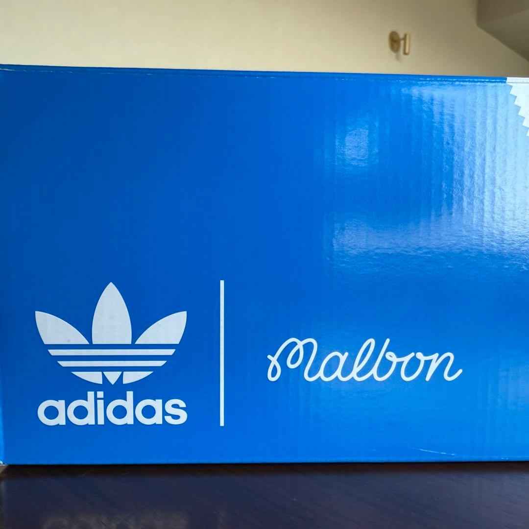 【新品 未使用】adidas x malbonゴルフシューズ スタンスミス