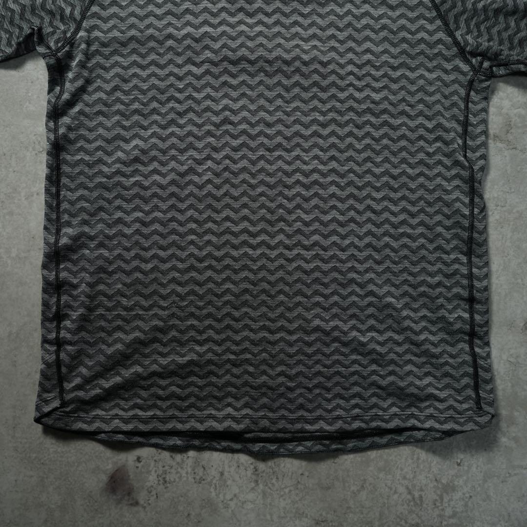 Patagonia リッジフローシャツ 半袖 トレラン グレー 23565