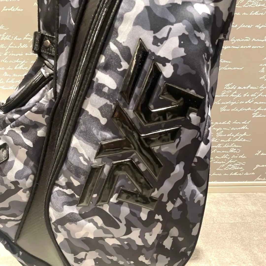 【良品】　PXGキャディバック 迷彩柄 スタンド機能 超軽量
