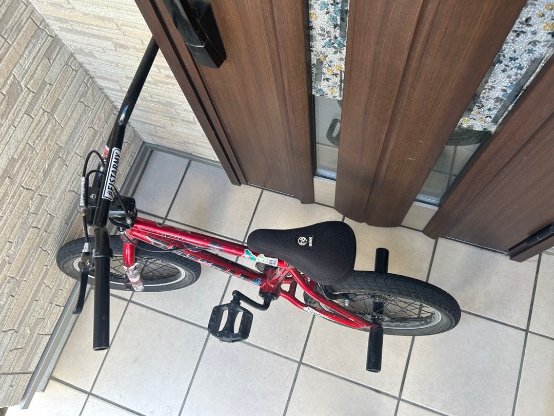 レッド BMXバイク 16インチ
