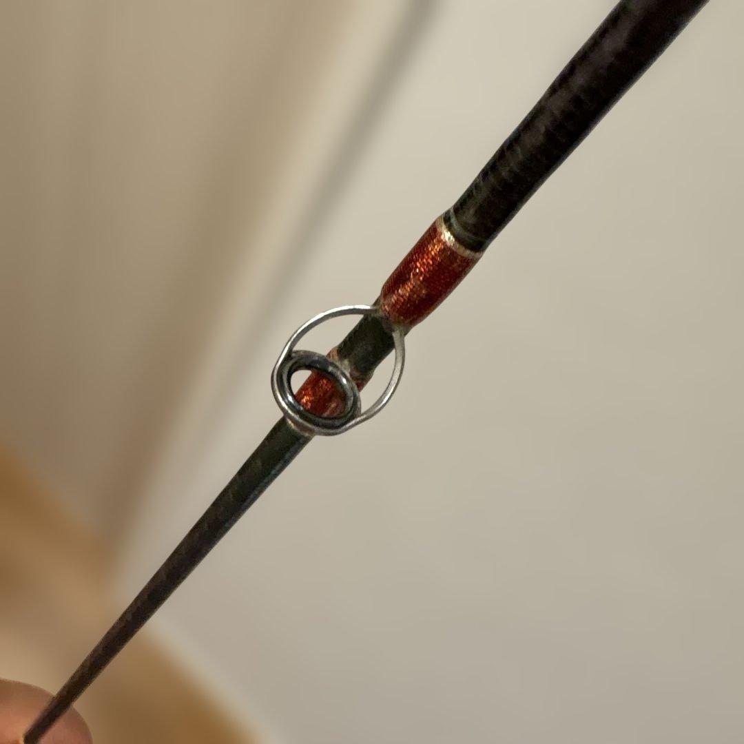 (ジャンク)シマノ　ワールドシャウラ 1703R-2 (赤シャウラ)穂先修理品