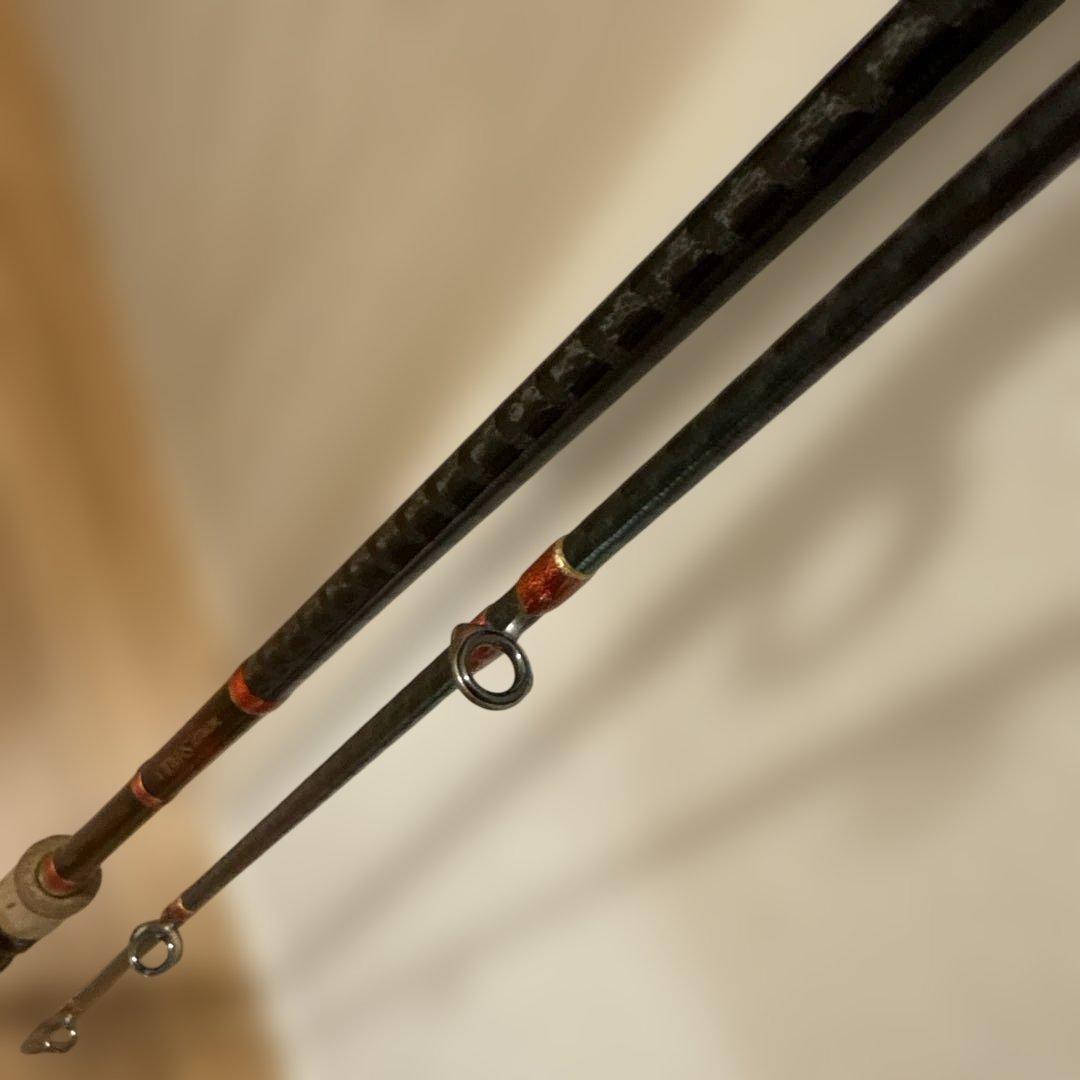 (ジャンク)シマノ　ワールドシャウラ 1703R-2 (赤シャウラ)穂先修理品