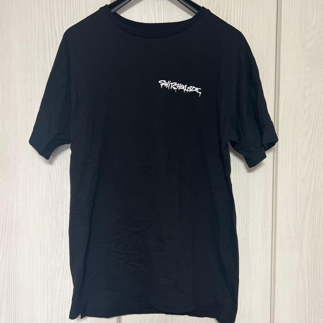 ミュージシャン SWITCHBLADE SPRAY LOGO TEE hyde