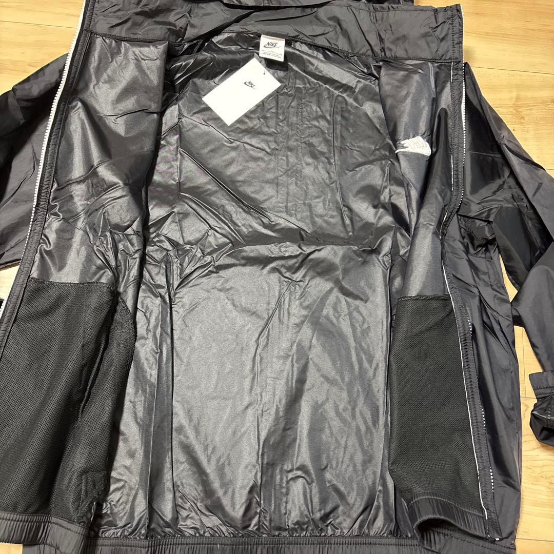 新品　ナイキ　メンズ　ウィンドブレーカー　上下セット　ブラック　裏メッシュ　XL