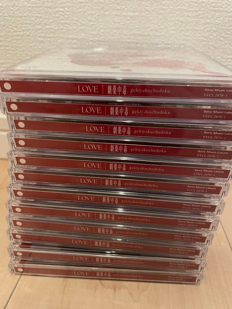 ＝LOVE 劇薬中毒　TYPE A (全て生写真付)12枚セット