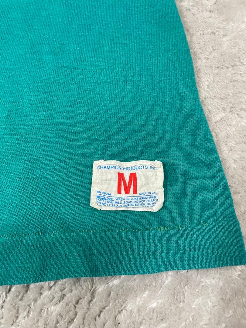 70s バータグ　レアカラー　フットボールT championカレッジT M