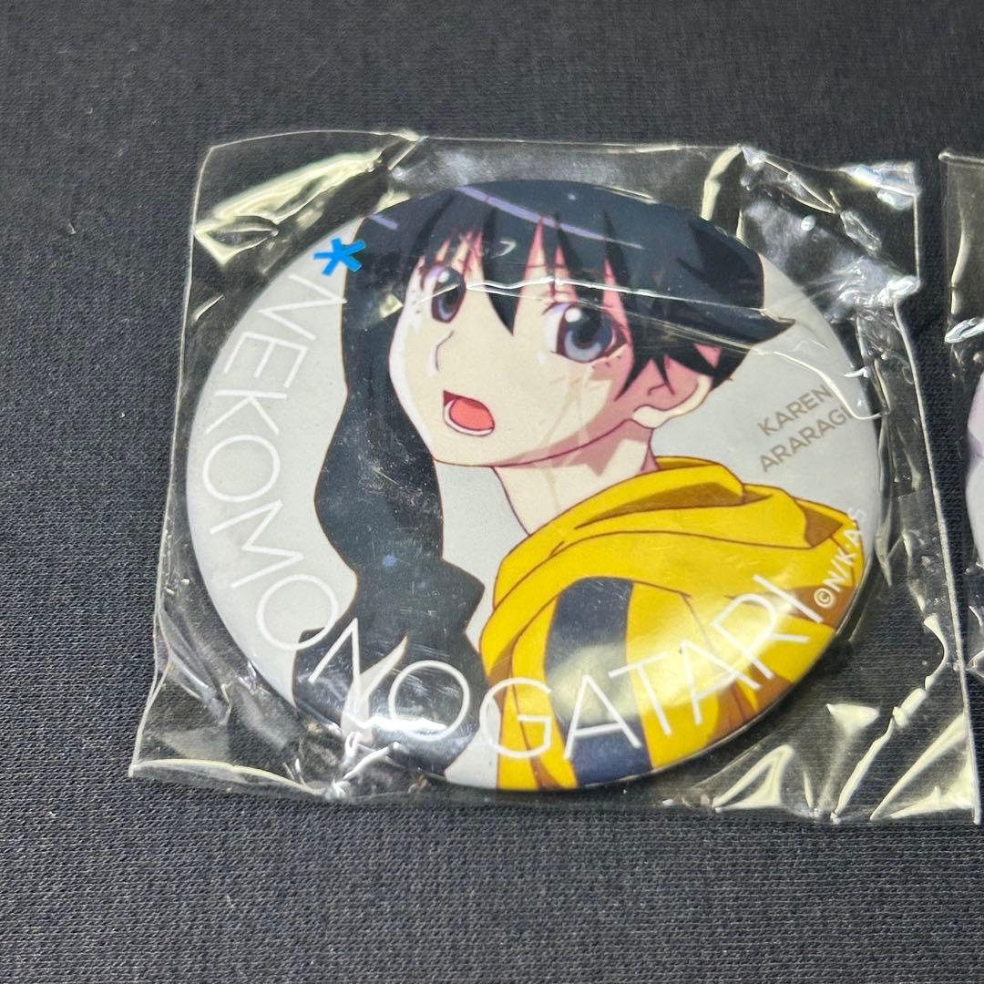 物語シリーズ 缶バッジ