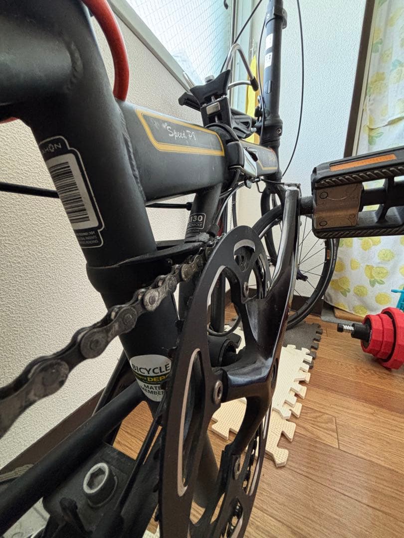 DAHON Speed P8 折りたたみ自転車 ブラック/ゴールド
